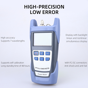 Ftth <span class=keywords><strong>Fiber</strong></span> Optische Power Meter <span class=keywords><strong>Fiber</strong></span> Optische Kabel <span class=keywords><strong>Tester</strong></span>-70dbm ~ + 10dbm Sc/Fc Connector - Product Image 3