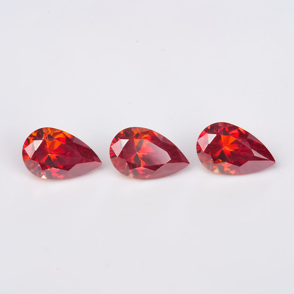 plated garnet red