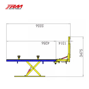 Banco de alisado automático para coches, estructura de reparación de carrocería de colisión, alineación con CE - Product Image 3