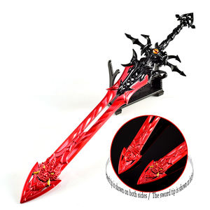 Espada Qisha de película <span class=keywords><strong>Soul</strong></span> Land de 30CM, adorno de Metal completo, diseño de doble cara única, espada de juguete coleccionable para juegos, espada samurái - Product Image 1