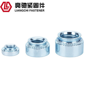 Tuerca de Presión Redonda Bright Chi M2 M3 M4 M5 M6 M8 M10 M12, Acero al Carbono Galvanizado Grado A PEM-S, para la Industria de la Construcción - Product Image 4