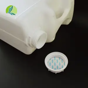 Lieferung von hochwertiger 5L weißer Kunststoff-Trommel quadratische Desinfektionstrommel Spirale Mund Kunststoff-Chemie-Trommel