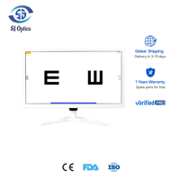 SJ Optics H-185F Écran LCD numérique 18,5 pouces pour acuité visuelle et vision oculaire avec garantie d'un an pour les cliniques ophtalmologiques