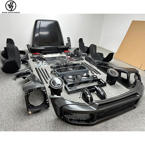 Nouveau kit carrosserie en matériau PP pour W463 G500 G55 AMG G63 G-Wagon avec capot, pare-chocs, phares, 2002-2018, ajustement précis 1:1 - Product Image 6