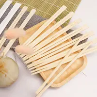 Одноразовые бамбуковые палочки для еды, корейские палочки для суши, набор ложек и вилок