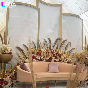 LEDA Wedding Decoration Metal Backdrop Stand Panel Stand Wedding Decoration Backdrop with Led Light for wedding Party - Product Image 3