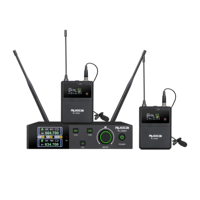 Microphone sans fil numérique UHF FM Ture Digital RCUOCA RC-U8063 avec récepteur métallique, micro portable, corps en plastique, écran LCD, suppression du bruit