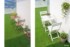 Césped <span class=keywords><strong>Artificial</strong></span> Misento, Alfombra de Césped Sintético para Interiores/Exteriores, Resistente a la Intemperie y a los Rayos UV, para Balcón, <span class=keywords><strong>Terraza</strong></span>, Jardín, Fácil de Instalar, Ignífugo - Product Image 5