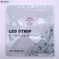 Bande LED de couleur ambre doré jaune orange DC12V DC24V 8mm de largeur 2835 120leds/m 1800K 2200K