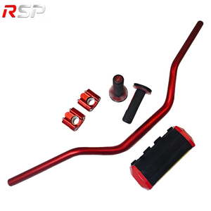 Kit de <span class=keywords><strong>guidon</strong></span> conique Fatbar RSP TZ01 en alliage d'aluminium 6061 de 780 mm et 28 mm avec poignées, coussinets de <span class=keywords><strong>guidon</strong></span> et rehausseurs pour motocross et enduro tout-terrain - Product Image 5