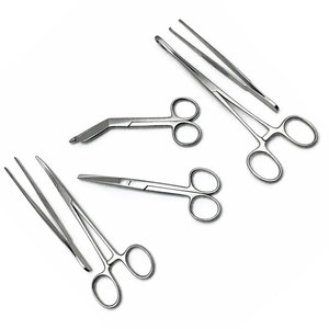 Kit d'instruments chirurgicaux professionnels manuels les plus vendus, ensemble d'outils médicaux, kit de chirurgie mineure de base, set de pansements en acier inoxydable - Product Image 2