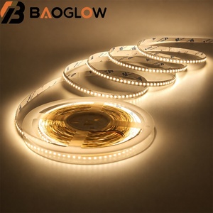 Tiras de Luces LED SMD2835 PCB de 8 mm Ra85 DC24V 16W/M 3000 4000K 6500K para Sala de Estar, Tiras LED Blancas Cálidas y Frías Suaves - Product Image 2