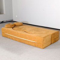 Sofá Cama Plegable Sin Armazón Económico Para Sala de Estar, Sofá Comprimido y Envasado al Vacío