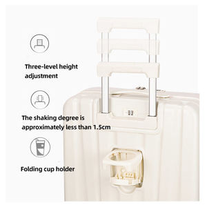 <span class=keywords><strong>Valise</strong></span> à roulettes à combinaison de 16 pouces et 18 pouces, best-seller, ouverture frontale, poignée, port de charge USB, <span class=keywords><strong>valise</strong></span> <span class=keywords><strong>cabine</strong></span> - Product Image 6