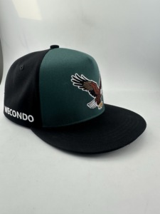 Wecondo Custom Cap Embroidery <strong>Eagles</strong> Football Team Silk Printing SnapBack <strong>Hat</strong> National City Football Team Sport Trucker <strong>Hats</strong> - Product Image 4