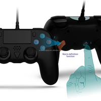 Controlador de juegos con cable de programación Marco Universal para PS5 Slim Pro consola de video Auto Turbo seis ejes giroscopio Gamepad Joysticks