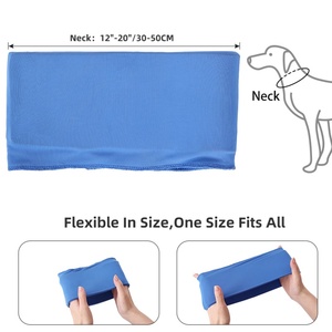 Vente en gros de collier de chien rafraîchissant au gel doux, écharpe bandana d'été innovante avec motif imprimé pour chats et chiens - Product Image 5
