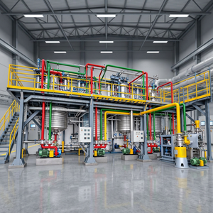Planta de Fabricación de Grasa Personalizada para Productores de Lubricantes, con Mezcla Integrada, Calentamiento, Bombas de Transferencia y Control de Temperatura - Product Image 3