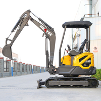 LIVRAISON GRATUITE Minipelle 3.5 tonnes Moteur Kubota de pelle ferme Nouvelles mini pelle 1 tonne 2 tonnes Prix des machines