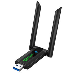 PIX-LINK Nuevo Adaptador Inalámbrico WiFi 6 USB 3.0 AX1800 <span class=keywords><strong>de</strong></span> Doble Banda 1800Mbps con <span class=keywords><strong>Antena</strong></span> <span class=keywords><strong>de</strong></span> Alta Ganancia, Sin Controladores, <span class=keywords><strong>para</strong></span> Computadora <span class=keywords><strong>de</strong></span> Escritorio/Portátil - Product Image 1