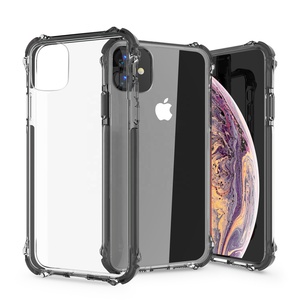 Venta caliente 3 <span class=keywords><strong>en</strong></span> 1 doble Color transparente de la PC del TPU del TPE teléfono caso duro para <span class=keywords><strong>el</strong></span> Iphone 11/11pro/11pro. - Product Image 1
