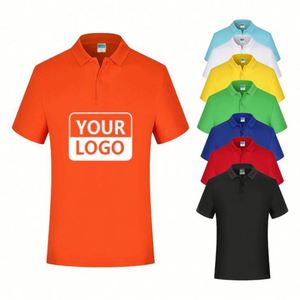 เสื้อโปโลผู้ชายแขนสั้นผ้าฝ้ายสั่งทำขายส่ง พร้อมปักโลโก้ พิมพ์ลายโฆษณา สำหรับโปรโมชั่น - Product Image 5