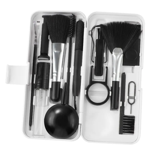 Teléfono/tableta/Herramienta de limpieza de pantalla de cámara teclado de computadora Kit de limpieza del hogar cepillo de limpieza de auriculares Extractor de tapa de llave 18 en 1 Q19 - Product Image 1
