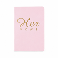 Carnets de Vœux de Mariage Personnalisés avec Dorure à Chaud – Cahiers de Cérémonie pour Lui et Elle – Journal des Vœux des Mariés