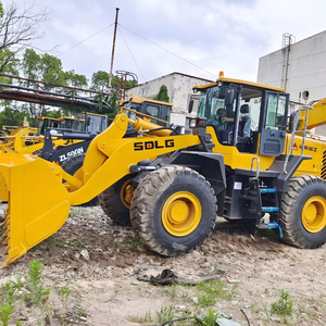 Mini-chargeuse diesel LG956, chargeuse sur pneus SDLG 956, chargeuse-pelleteuse d'occasion SDLG956L, livraison gratuite - Product Image 1