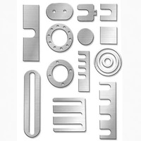 Pièces de fabrication en tôle d'acier CNC sur mesure OEM, tolérance de précision 0,05-0,1 mm, options de couleur personnalisées