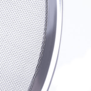 Écumoire à mailles fines en acier inoxydable grande capacité avec long manche, écologique et facile à nettoyer, <span class=keywords><strong>pour</strong></span> filtrer la farine et le riz - Product Image 5