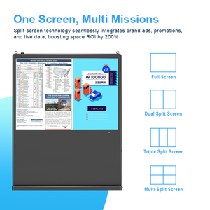 Trong nhà thương mại hiển thị <span class=keywords><strong>LCD</strong></span> kỹ thuật số biển kiosk cho cửa hàng bán lẻ 55 65 75 inch dọc màn hình ngang Máy nghe nhạc quảng cáo - Product Image 4