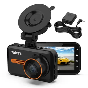 ThiEYE صندوق أسود للسيارة داش كاميرا مع وحدة GPS G-الاستشعار 24 ساعة مواقف حلقة تسجيل الجبهة و عرض 1080p تسجيل DVR