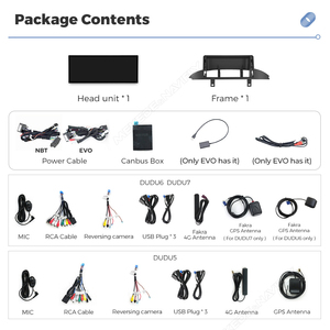 DUDUAUTO OS3.6 DUDU7/6/5 Pemutar Multimedia Radio Mobil 12.<span class=keywords><strong>3</strong></span> inci dengan Navigasi GPS untuk BMW Seri <span class=keywords><strong>3</strong></span> F30 F31 F34 F35 2013-2017 NBT - Product Image 6