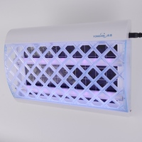 Piège à colle anti-insectes lumineux 30W silencieux pour cuisine, avec papier collant pour le contrôle des moustiques et des mouches sur 100-150 m²
