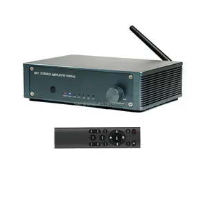 Samtronic Amplificador de Audio Estéreo Digital, Hi-Fi BT Amplificador Inalámbrico DAC Amplificador de Audio Doméstico de 2 Canales para Altavoces Pasivos
