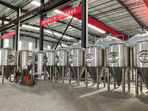 Équipement de fermentation en acier inoxydable pour <span class=keywords><strong>la</strong></span> bière, y compris <span class=keywords><strong>la</strong></span> chaudière de brassage, les cuves de fermentation, l'unité de nettoyage CIP, PLC - Product Image 5