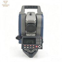 Station totale IM52 d'occasion pour la topographie de chantier avec télescope 30X, précision de 2 pouces, mesure de distance de 2 mm plus 1,5 ppm