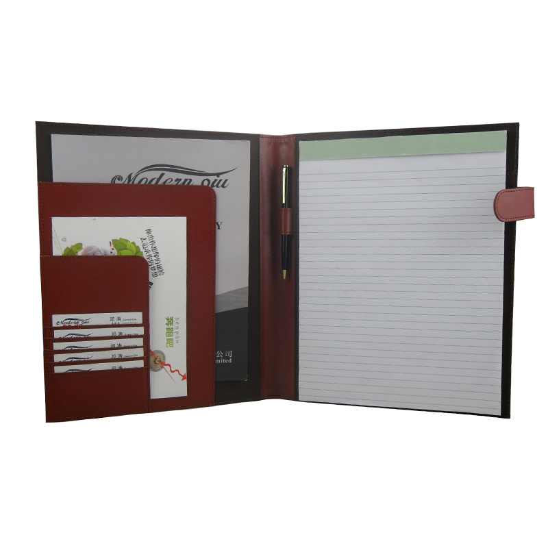 Настольный кожаный держатель для документов A4, портфель-органайзер, кожаная сумка-портфель