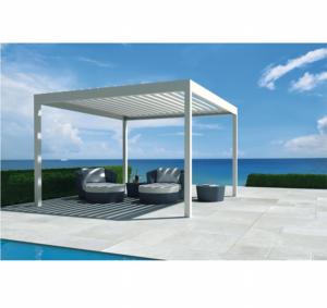 Pavillon bioclimatique en aluminium Pergola métallique stylée <span class=keywords><strong>pour</strong></span> l'extérieur Pergola bon marché - Product Image 5