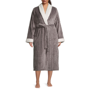 Albornoz <span class=keywords><strong>de</strong></span> Baño <span class=keywords><strong>de</strong></span> Felpa Coral para Mujer al por Mayor, Toalla <span class=keywords><strong>de</strong></span> Ducha para Adultos, Ideal para Spa y Hotel - Product Image 5