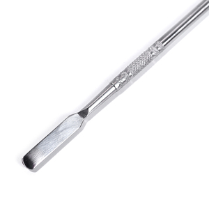 Bâtonnet mélangeur double extrémité en acier inoxydable pour nail art, gel acrylique et vernis UV – Outil de manucure - Product Image 3