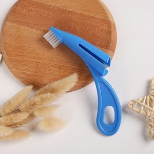 Brosse de nettoyage <span class=keywords><strong>pour</strong></span> animaux domestiques, accessoire <span class=keywords><strong>pour</strong></span> chiens et chats, poils souples, en plastique, soins buccaux <span class=keywords><strong>pour</strong></span> la <span class=keywords><strong>mauvaise</strong></span> <span class=keywords><strong>haleine</strong></span> - Product Image 5