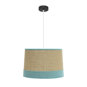 Lámpara colgante 1xE27, color turquesa, tamaño 40x40 cm - ideal para iluminar y decorar espacios modernos. - Product Image 1
