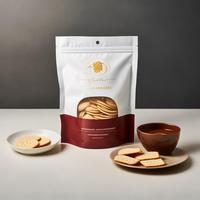 Bolsa para alimentos tostados al por mayor, personalizada, de plástico con lámina, con cierre de presión, de alta barrera, apta para uso alimentario y con ventana transparente