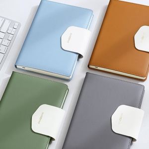 Cuaderno de Alta Gama Tamaño A5, para Negocios y Oficina, con Hebilla de Cierre, Tapa Dura, Encuadernación Cosida, Páginas Gruesas, Impresión de Logotipo Personalizado, Tacto Suave - Product Image 1