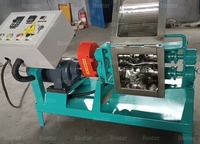 Petite machine à pétrir et mélanger l'argile céramique chauffée de type cisaillement, extrudeuse de laboratoire, mélangeur à double lames en Z et bras Sigma doubles, 2L/5L/10L