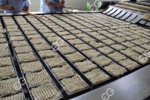 Gelgoog อุตสาหกรรมอัตโนมัติเต็มรูปแบบ 160000 ถุง / 8H เครื่องบะหมี่ทอดสายการผลิตบะหมี่กึ่งสําเร็จรูป - Product Image 5