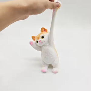 <span class=keywords><strong>Jouet</strong></span> à presser Mochi Chat Mignon - Fidget Animal en TPR <span class=keywords><strong>pour</strong></span> Enfants Anti-stress, Cadeau Nouveauté Animal en Mousse Souple et Articles <span class=keywords><strong>de</strong></span> Fête - Product Image 4