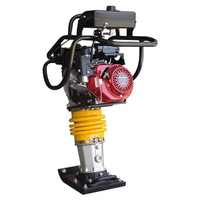 Compacteur vibrant diesel 6,5 CV 80 Nm pour chantiers de construction isolés